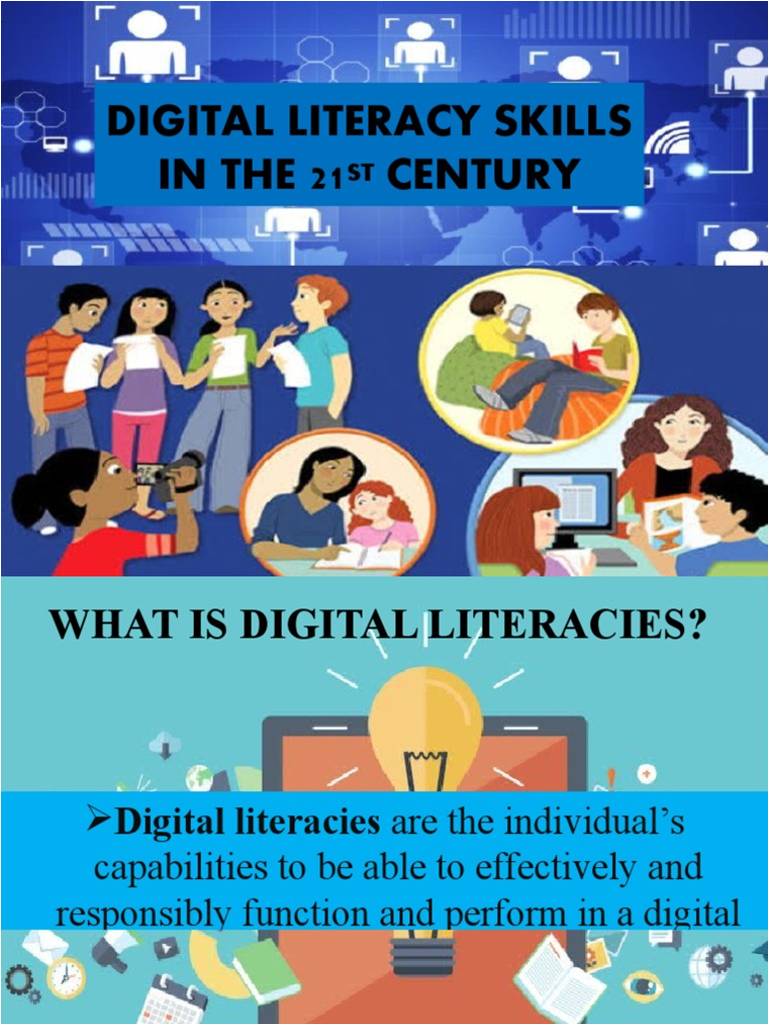 DIGITAL LITERACY SKILLS IN THE 21st CENTURY